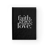 Faith,Grace,Mercy,Love Journal Paper products - HIS Apparel™